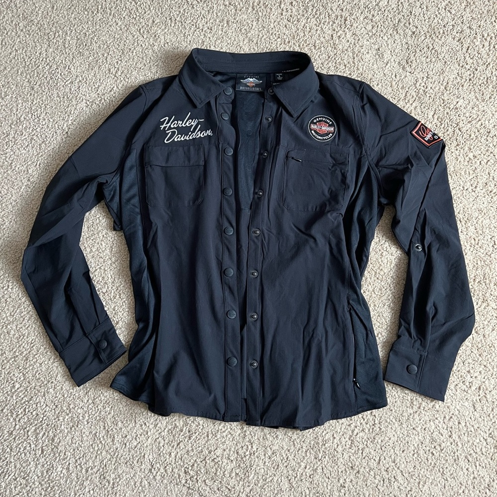 Harley Davidson Button Shirt